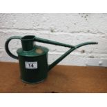 Small Green Metal Haws Watering Can