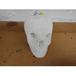 Concrete Garden Ornament - Skull