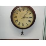 12 Inch Dial Clock Harry R Wetherall, Brewers Arms Southsea (Hampshire) - Heard Running