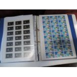 Various Sheets of Stamps