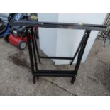 Pair of Metal Trestles