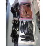Various Ladies Boots and Shoes