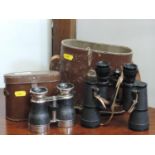 2x Pairs of Cased Binoculars