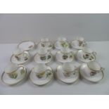 Quantity of Royal Worcester China Coffee Cans