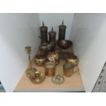 Quantity of Brassware