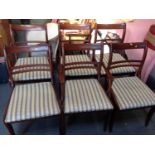Set of 6x Reproduction Dining Chairs (2 of which are Carvers)