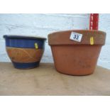 Terracotta Planter and Other