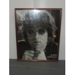 Framed John Lennon Print