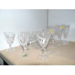 Quantity of Waterford Crystal Glasses