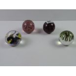 Glass Paperweights