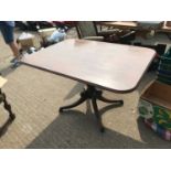 Victorian Mahogany Tilt Top Table