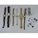 Watches and Earrings