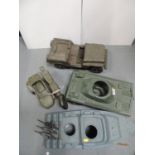 Action Man Toys - Model Tank, Jeep etc