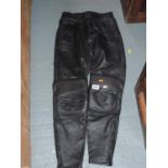 Richa Motorcycle Leather Trousers - Size 28