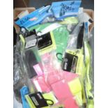 Box of High Viz Riding Bibs with Hat Bands