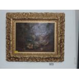 Gilt Framed Oil on Board