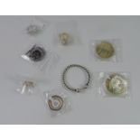 Costume Jewellery, Yellow Metal Coins etc