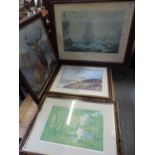 Various Framed Pictures