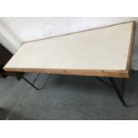 Folding Trestle Table