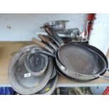 Quantity of Commercial Catering Pans etc