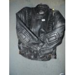 Leather Jacket - Size 52