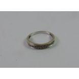 9ct White Gold Ring