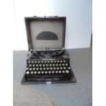 Cased Imperial Typewriter
