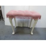 Dressing Table Stool and Rush Seated Chair