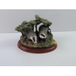 Border Fine Arts Badger Ornament