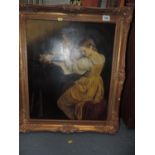 Gilt Framed Michelangelo Picture