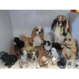 Various Animal Ornaments - Dogs etc