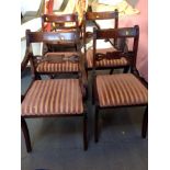 Set of 4x Reproduction Dining Chairs