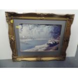 Gilt Framed Local Photo Print