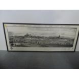 Framed Print - The Northwest Prospect of the City of Wells