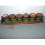 Wellhouse Pottery Spice Rack and Pots