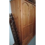 Pine Two Door Wardrobe