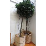 Artificial Plants in Baskets