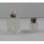 Silver Topped Perfume Bottles