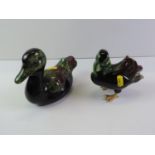 2x Duck Ornaments