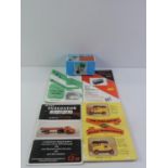 Various Dinky Evaluator Booklets and Magnifier