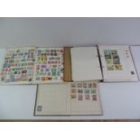 3x Very Old Stamp Albums - Complete - Unremaindered