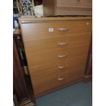 Modern Chest of Five Drawers