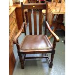 Oak Carver Chair