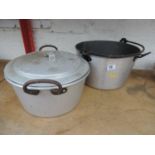 2x Aluminium Pans