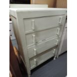 Painted Chest of Four Drawers