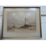 Framed Watercolour - Lynmouth - Dated 1884