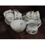 Royal Doulton Larchmont China Part Tea Set