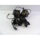 2x Peltor Tactical Headsets with Boom Microphone