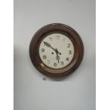 Oak Wall Clock