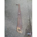 Old Two Handled Saw